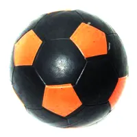 Straat Voetbal zwart oranje